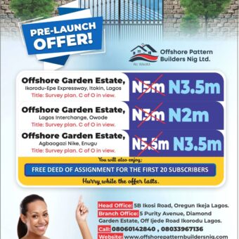 Pre – Launch Offer
