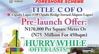 OGUDU FORSHORE SCHEME