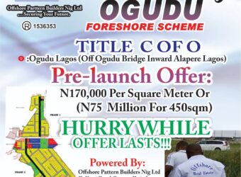 OGUDU FORSHORE SCHEME